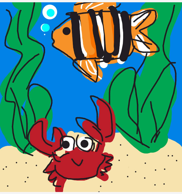 Nomisa - Draw Something - CrabNOMISA microfiber cleaning pouches iPhone 4 iPhone 5