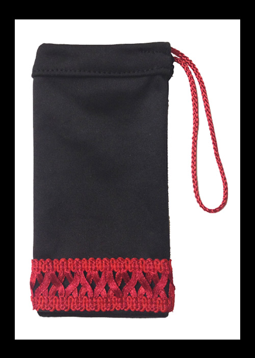 NOMISA microfiber cleaning pouch satine phone November 2012 Pouch of the Month
